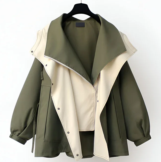 The Layla Waist-Tied Mid-Length Trench Coat (One Piece)