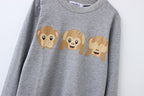 Cute Animal Monkey Print Hoodie for Women S-XL | Streetwear