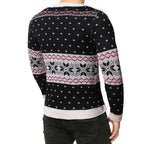 Men's Christmas Reindeer Knit Sweater (Base Layer)