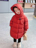 Thick Winter Down Jacket for Girls - New Year Style