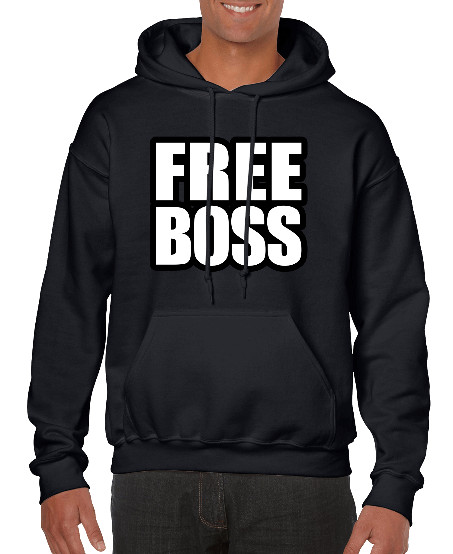 Free Boss Men’s Hoodie | Streetwear