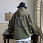 Men's Suede Hoodie - 2023 Fall Vintage Casual Wear | Streetwear