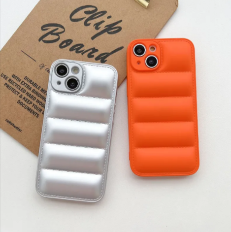 Puffer Jacket TPU Phone Case | Protective Cover