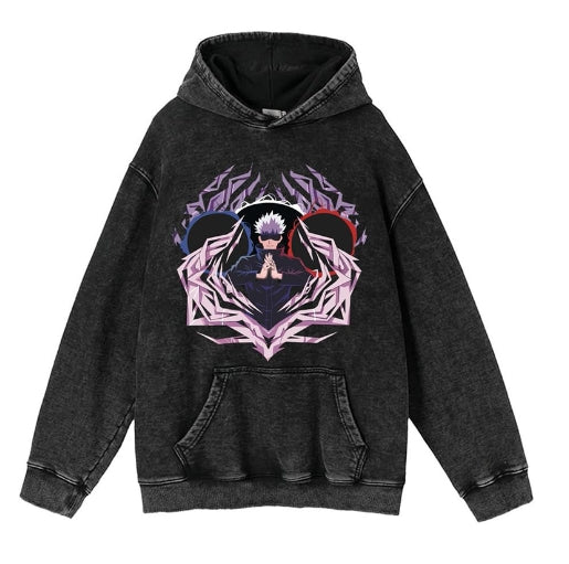 Vintage Berserk Knight Hoodie - Anime Print Sweatshirt | Streetwear