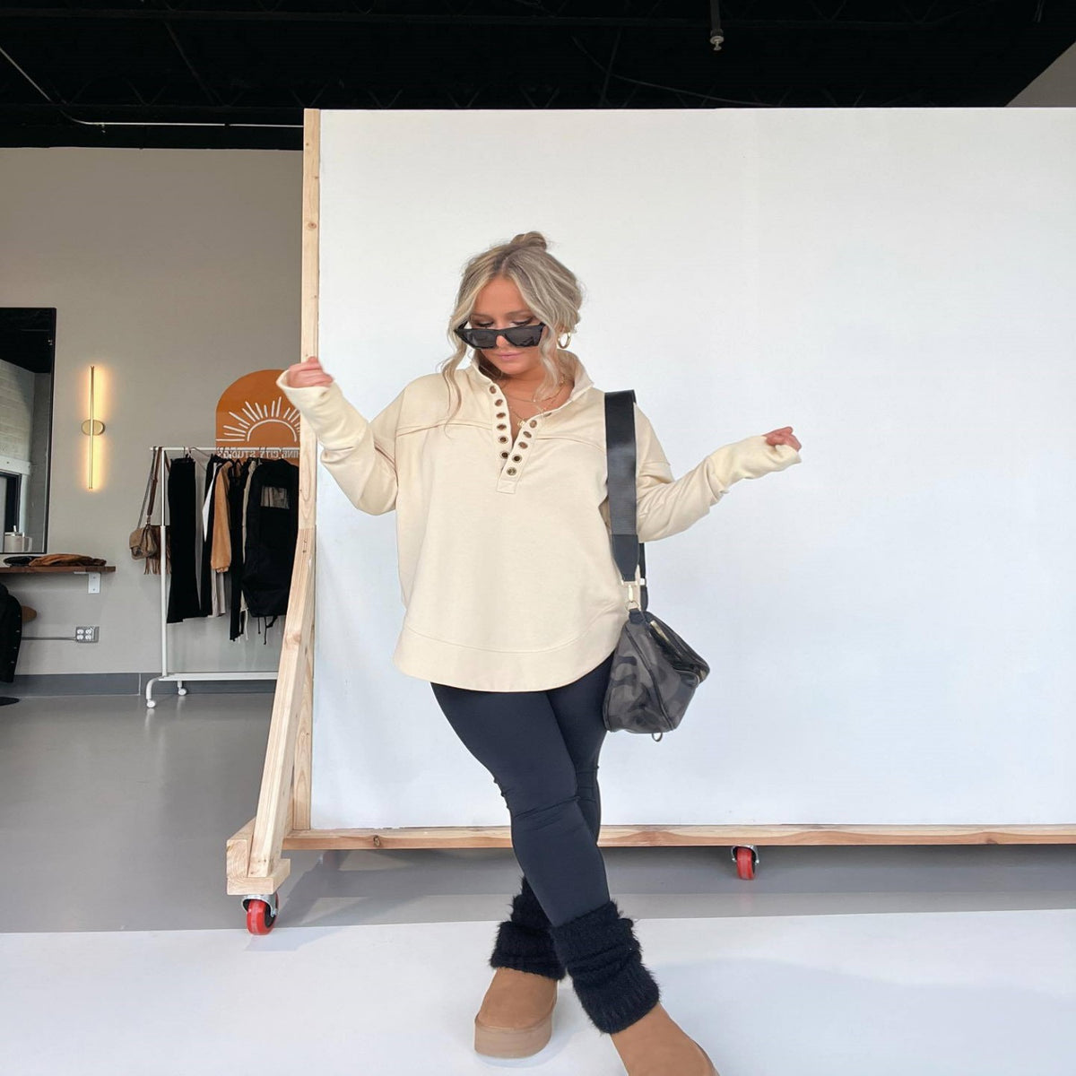 Thickened Long Sleeve Sweater for Women