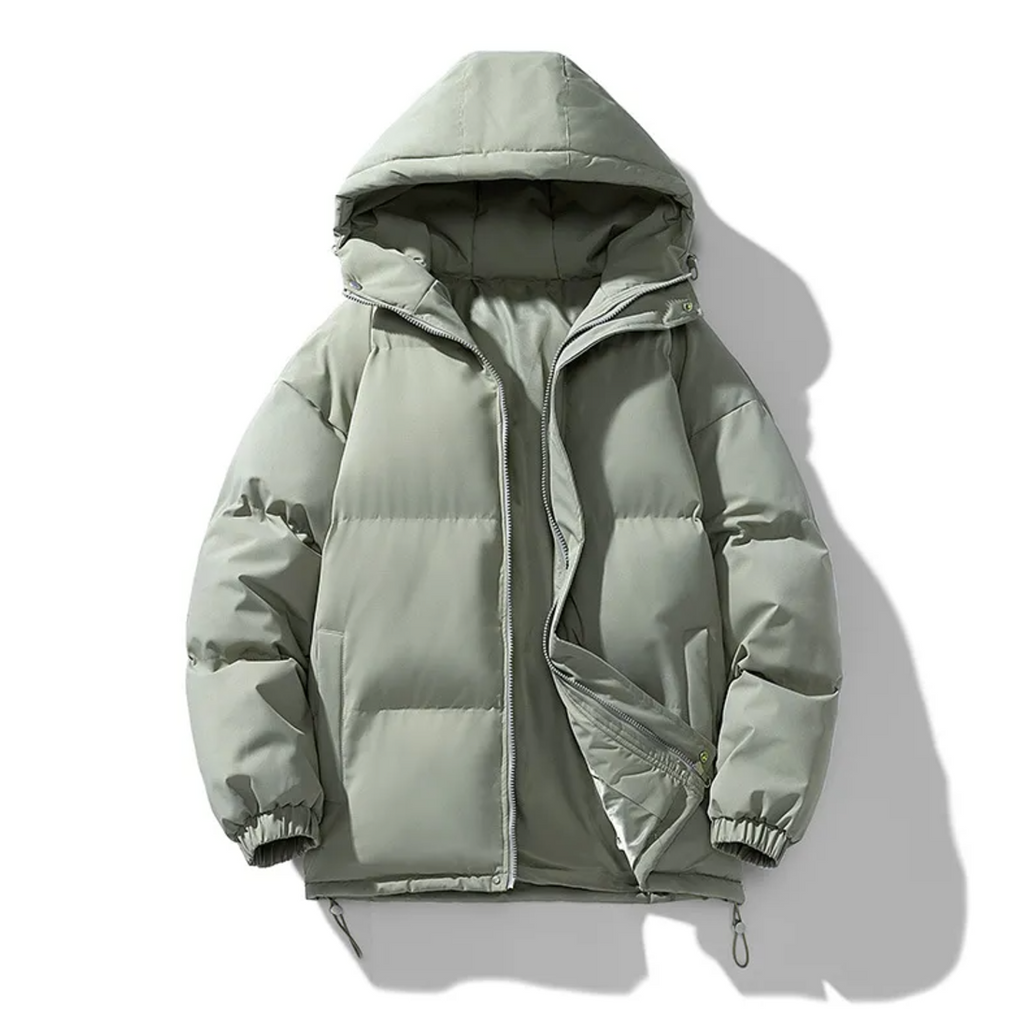 Men's Padded Hoodie Jacket | Streetwear
