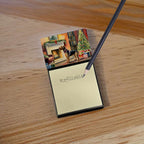 Airedale Terrier Cozy Christmas Sticky Note Holder