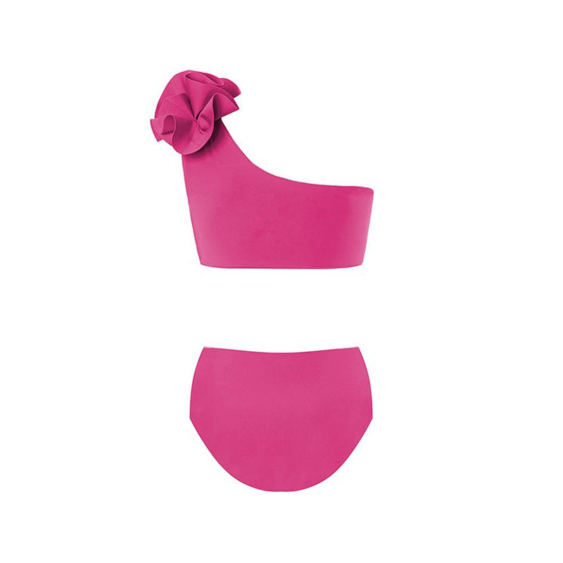 2023 New High-Waisted Floral Bikini Swimsuit for Women