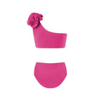 2023 New High-Waisted Floral Bikini Swimsuit for Women