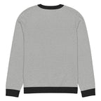 Knitted Whale Tail crew neck sweater