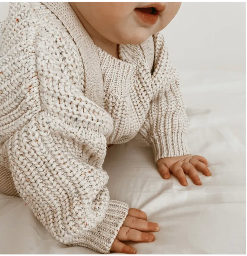 Kids' Cotton Long Sleeve Pullover Sweater