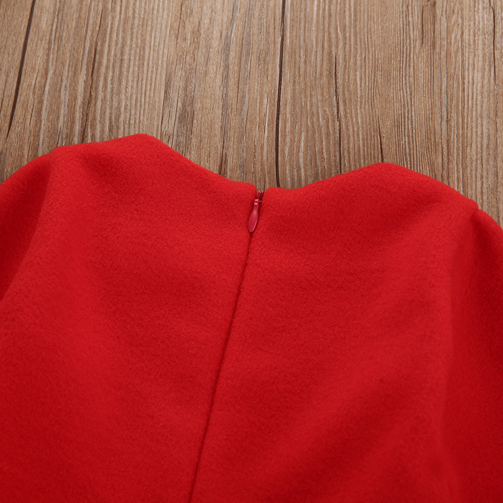 New Autumn Infant Christmas Dress with Long Sleeves