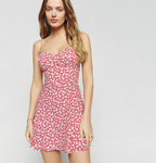 Summer Floral Backless Dress with Spaghetti Straps