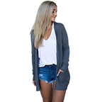 Cardigan Jackets with Functional Pockets