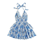 European & American Floral Camisole Dress