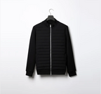 Lightweight Stand Collar Knit Jacket