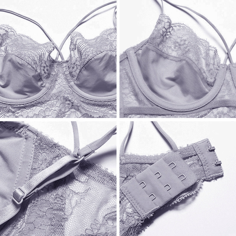 Lightweight Women's Bra Set Without Sponge