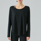 Lightweight Loose-fitting Skin-friendly Yoga Jacket