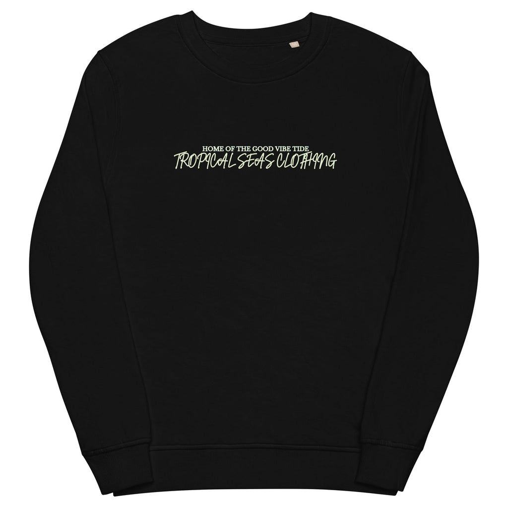 Unisex Neon Nights Organic Sweatshirt | Streetwear