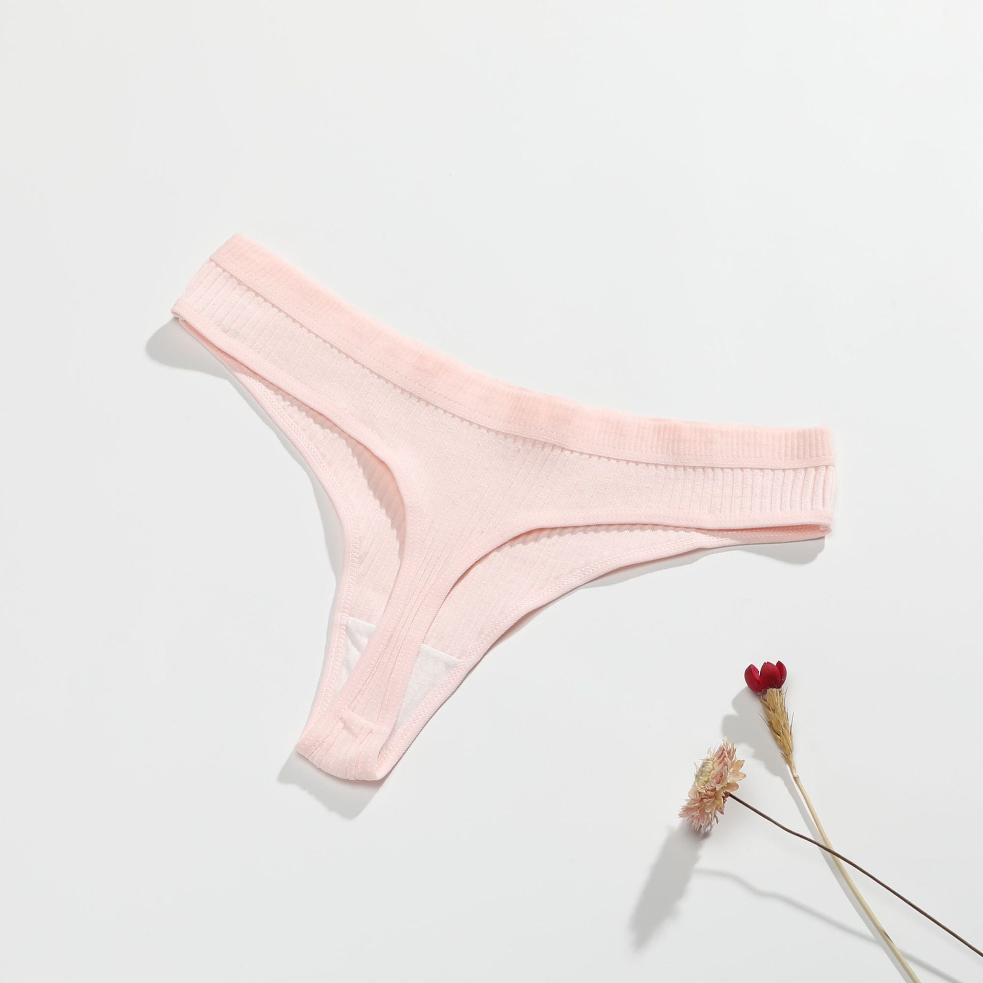 Cotton Sexy Low-Rise Women's Thong Underwear