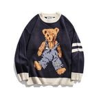 Hong Kong Style Cartoon Sweater for Men (Autumn/Winter)