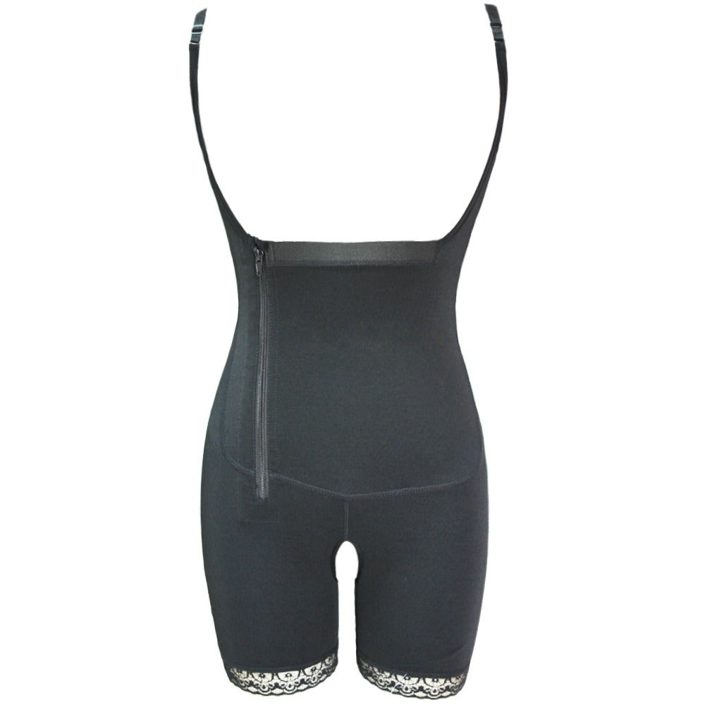 Peach Hip Lift Jumpsuit Plus Size Corset