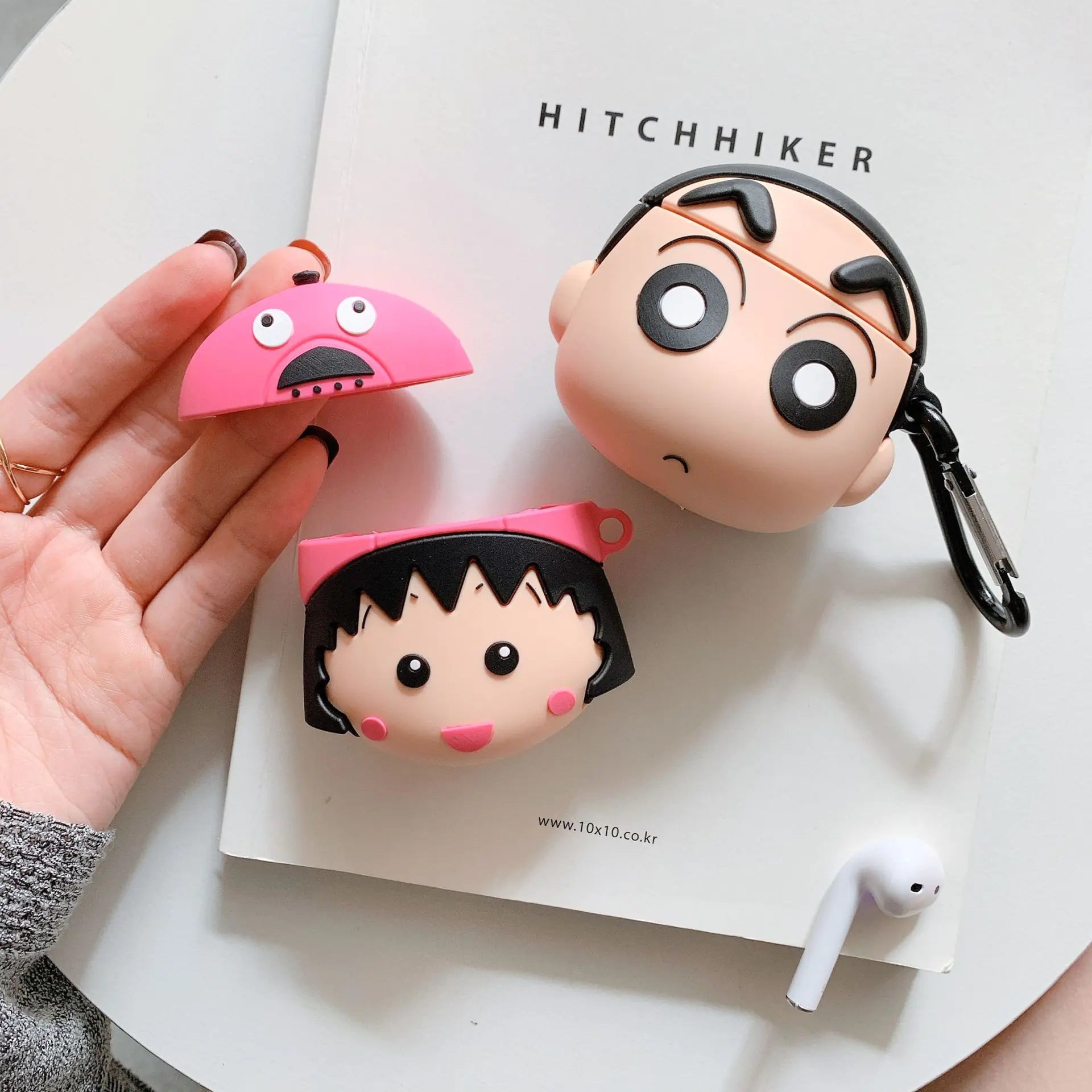 Cute Cartoon AirPods Case - Soft Silicone Protection | Accessory