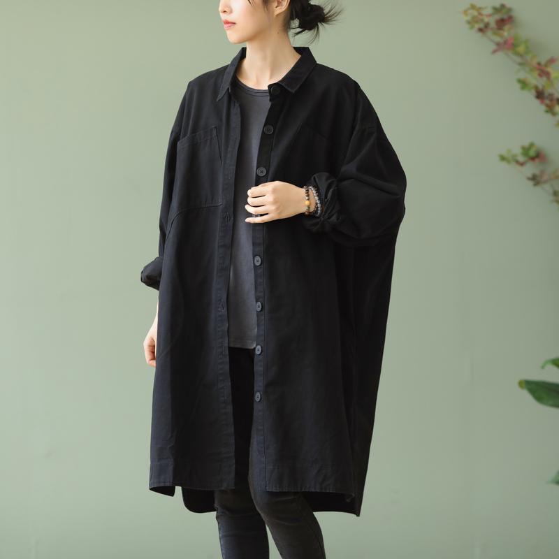 Loose Western Style Long Sleeve Coat Top