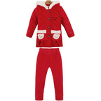 Coral Fleece Pajamas for Children and Women