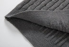 Cashmere Blend Sweater w/Zipper