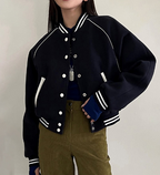 American Retro College Style Baseball Uniform Jacket