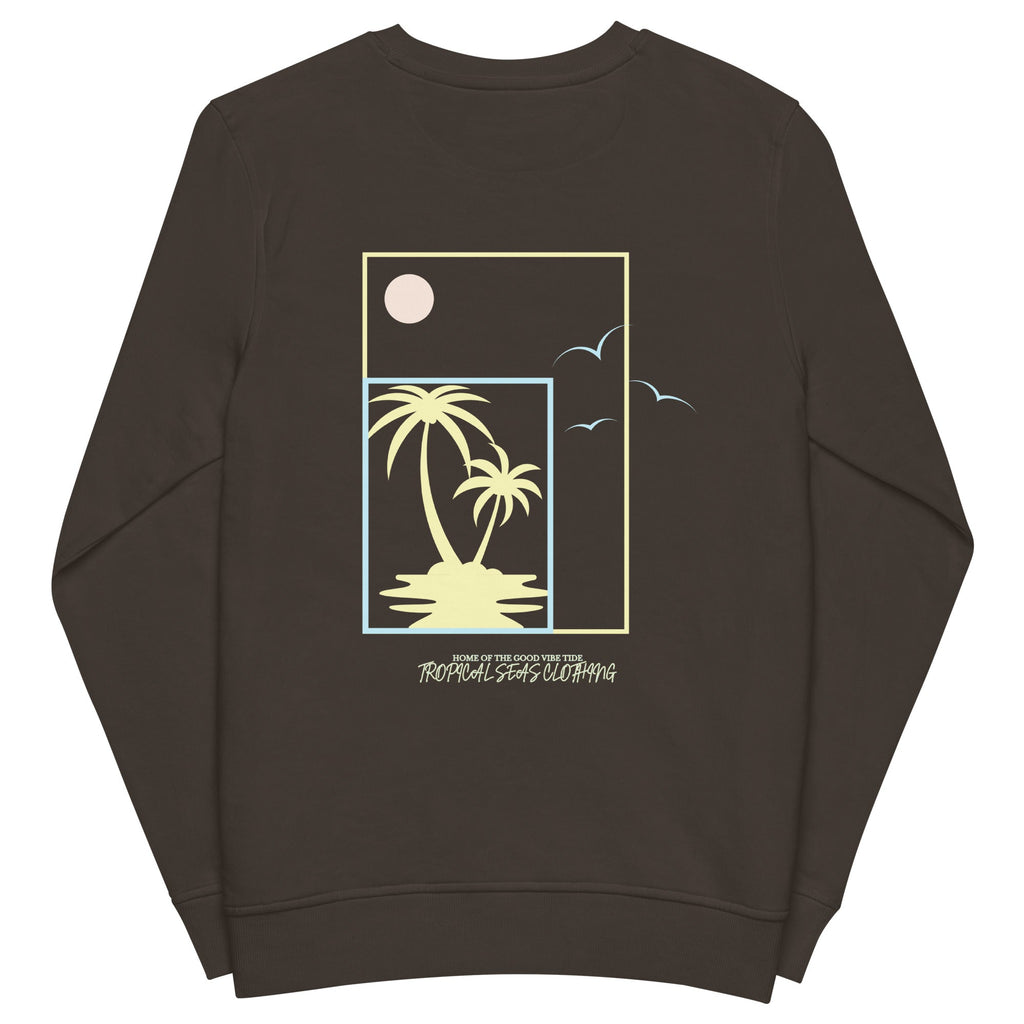 Unisex Neon Nights Organic Sweatshirt | Streetwear