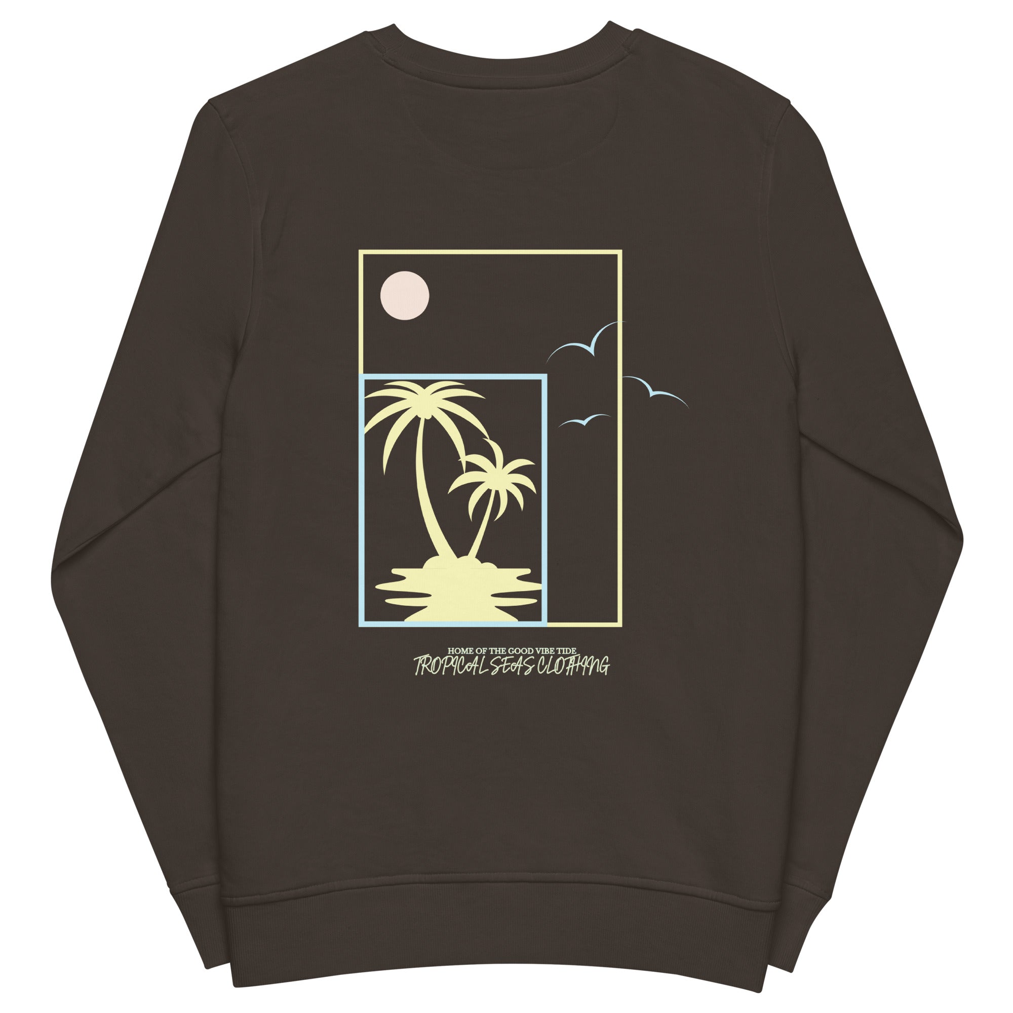 Unisex Neon Nights Organic Sweatshirt | Streetwear