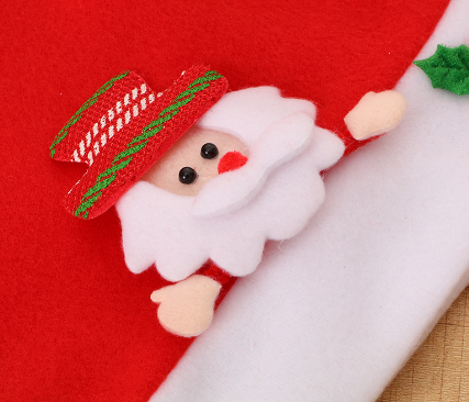 LED Christmas Hat for Adults and Kids, Holiday Decoration | Embroidered Cap