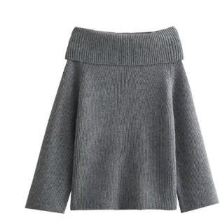 Ayla Sweater - Women's Winter Off-Shoulder Knit Top