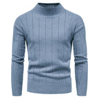 Solid Striped Men's Sweater Base
