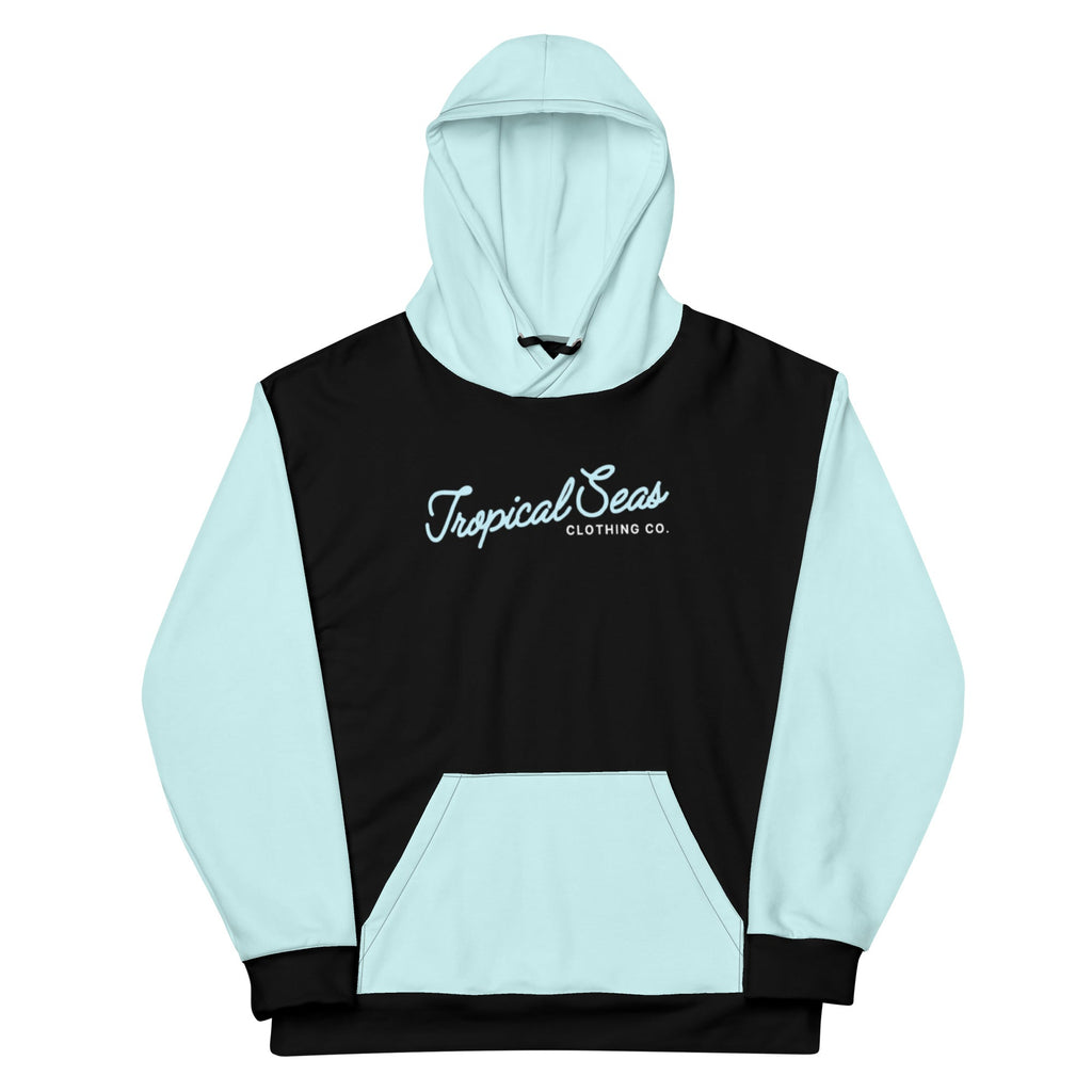 Bahama Blue Two-Tone Tropical Seas Hoodie | Streetwear