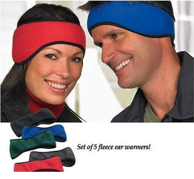 Double Layer Thermal Polar Fleece Ski Hair Band