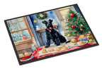 Kerry Blue Terrier Christmas Cookies Doormat