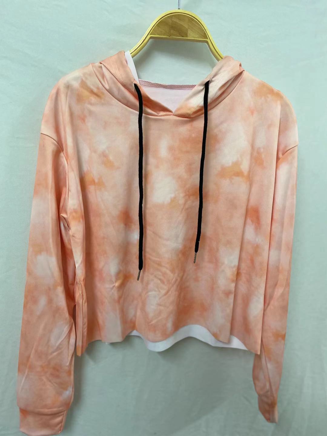 Creative Ladies' Colorful Long Sleeve Sports Hoodie | Streetwear