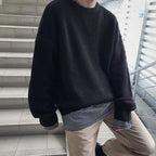 Tide Brand Unisex Loose Knit Couple's Sweater