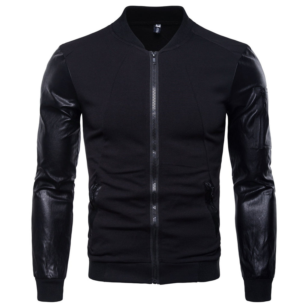 British Style Stand Collar Jacket for Men