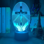 [Duplicate] [Archived] 3D Acrylic Christian Cross Night Light - USB Powered | Christian Home Decor