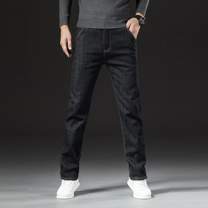 Men's Winter Padded Jeans with Lambswool Fleece