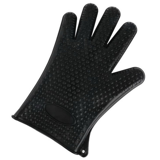 Heat-Resistant Silicone Kitchen Gloves for Baking