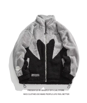 Winter Thick Letter Embroided Jacket