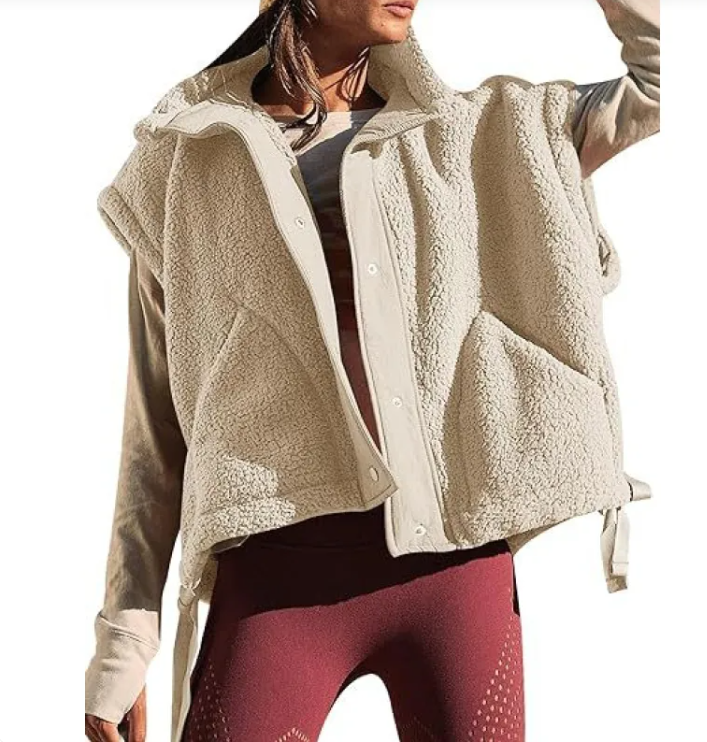 Women’s Sleeveless Vest Coat