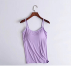 Women's Camisole with Built-In Padded Bra (Single)