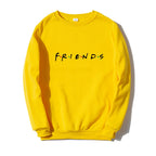 Friends Logo Hoodie in Red, Black, and Pink (Men's) | Streetwear
