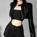 Summer Women's Fashion Solid Color Long Sleeve Jacket